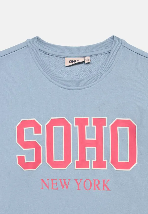 Футболка с принтом kogditta life soho Only Girls, Soft Chambray — фото 4