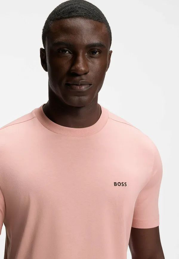 Базовая футболка Boss, Light Pink Six — фото 4