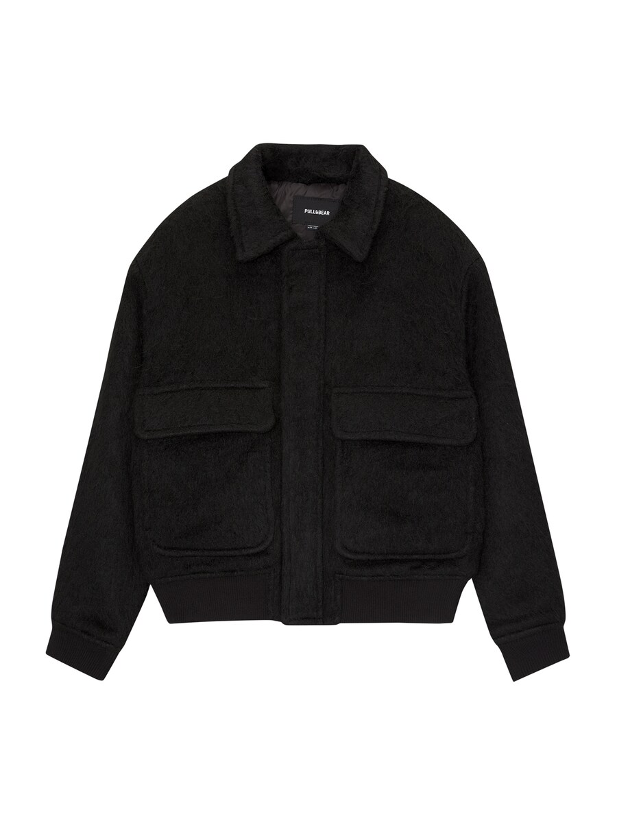 

Межсезонная куртка Pull&Bear, черный