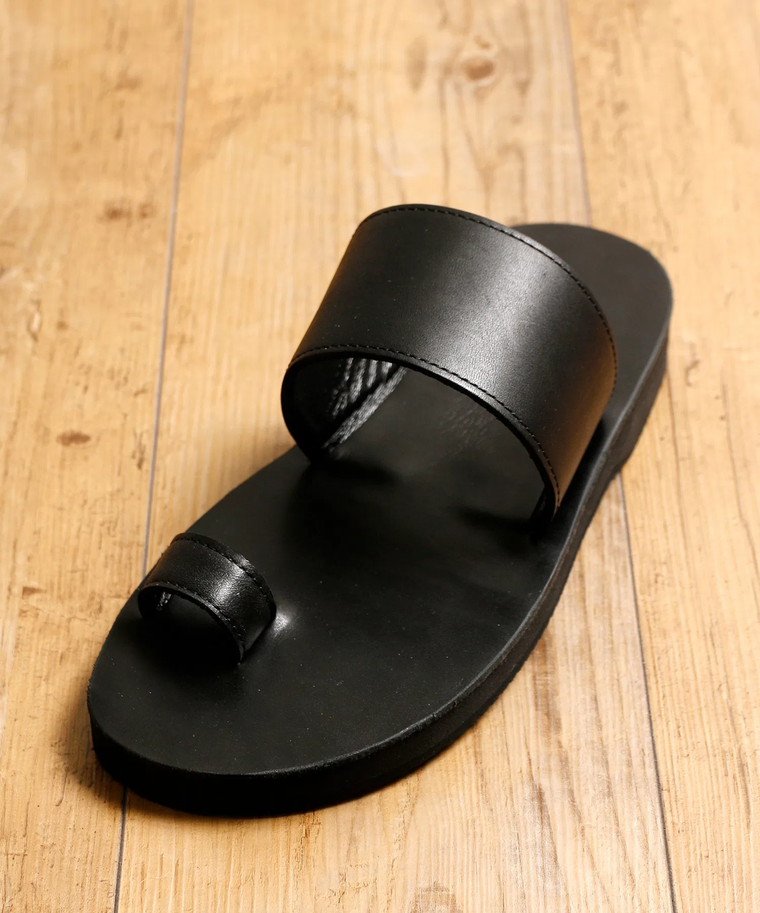 Мужские кожаные сандалии PADRONE STRAP SANDAL [DIEGO] коричневые — фото 3