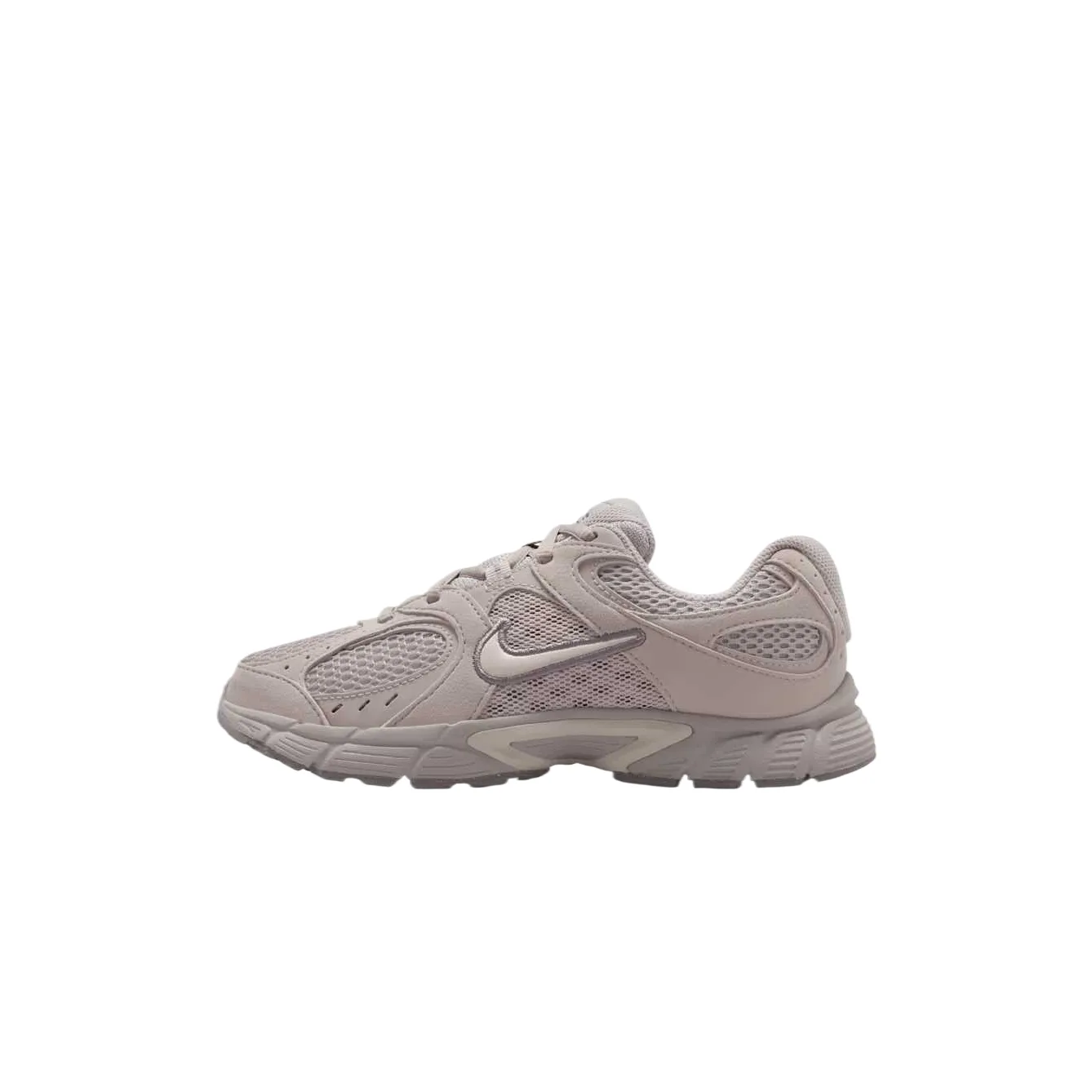 Детские кроссовки V5 RNR дышащие низкие унисекс Nike, Moonlight Particle/Light Orewood Brown