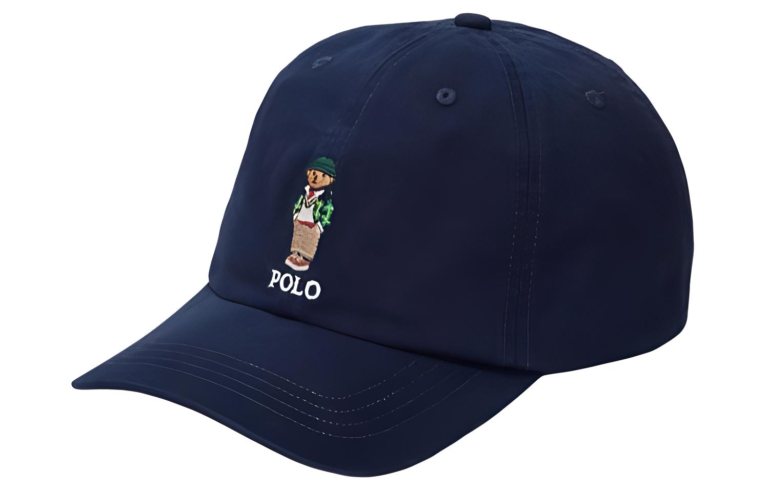 

Polo Ralph Lauren Бейсболка с принтом в виде медвежонка Поло, Blue