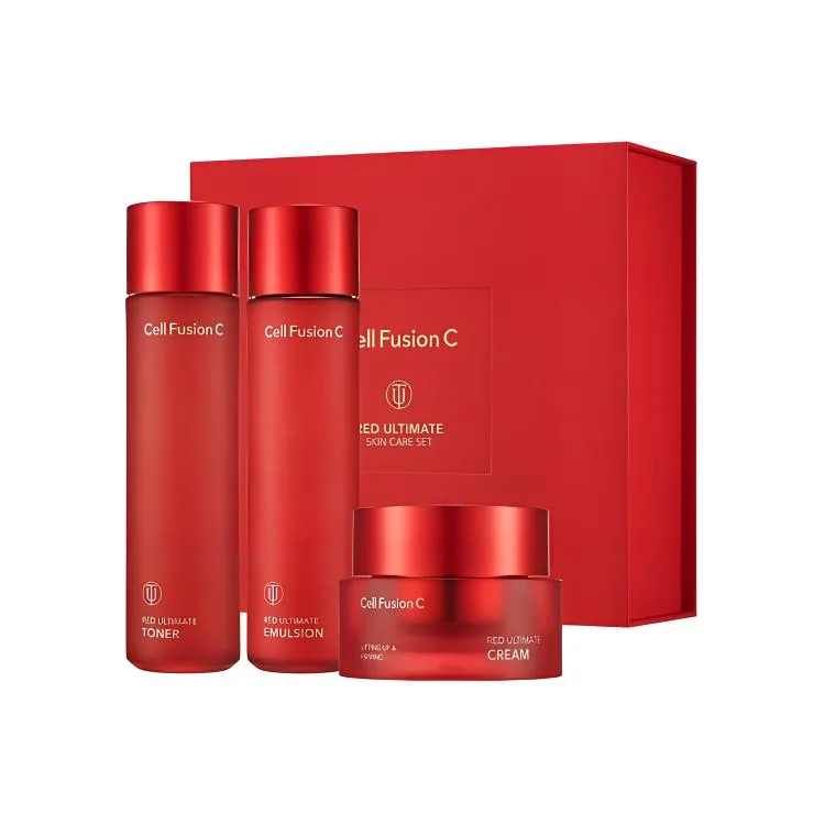 Наборы для ухода за кожей Unisex Cell Fusion C, toner 150ml+lotion 150ml+facial cream 50ml