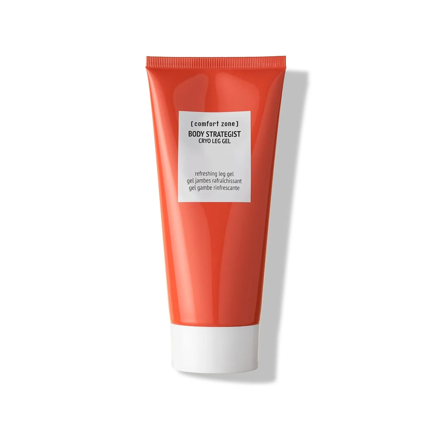 [ comfort zone ] Body Strategist Cryo Leg Gel, освежающий гель для ног от отеков, Hesperidin и Menthol, улучшает кровообращение, натуральные ингредиенты, сделано в Италии, 200 мл