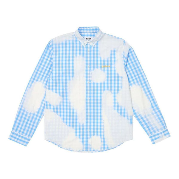 

Рубашка ss24 bleached out shirt 'blue' Palace, синий