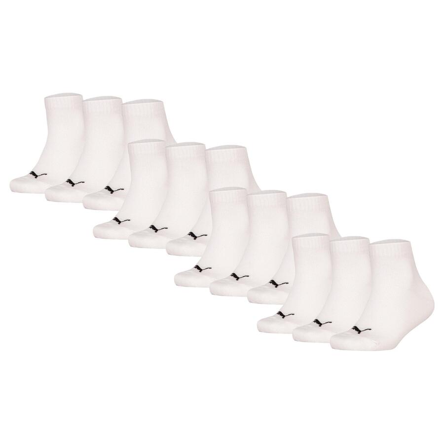 

PUMA Носки унисекс, 12 пар, удобная посадка, однотонные, размер 12 шт.