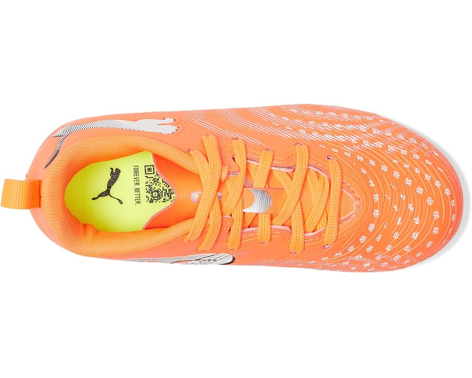 Детские бутсы Puma Future 9 Play Firm/Artificial Ground PUMA Kids, Glowing Red/White/Black/Silver — фото 2
