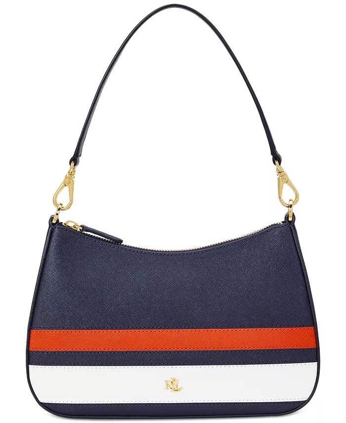 

Сумка Danni из полосатой кожи Lauren Ralph Lauren, мультиколор