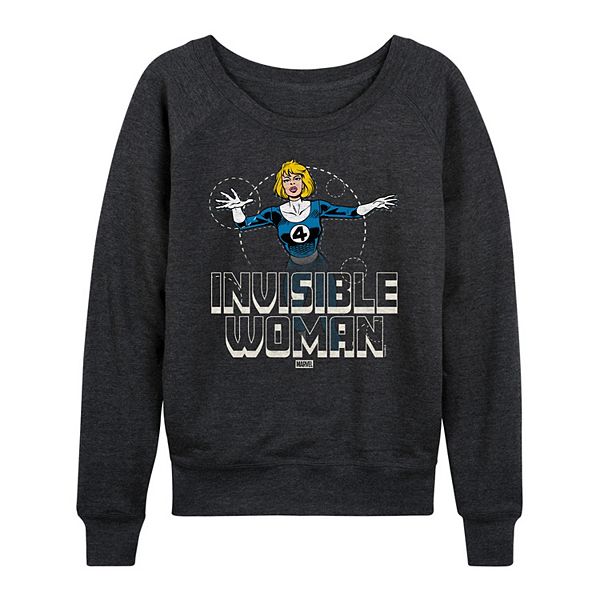 

Женская футболка с длинным рукавом The Fantastic Four: First Steps Invisible Woman French Terry Marvel, Heather Charcoal, Черный, Женская футболка с длинным рукавом The Fantastic Four: First Steps Invisible Woman French Terry Marvel, Heather Charcoal