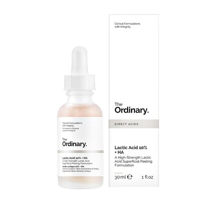 

Обыкновенный пилинг с молочной кислотой 10% + ГК 2% 30мл The Ordinary
