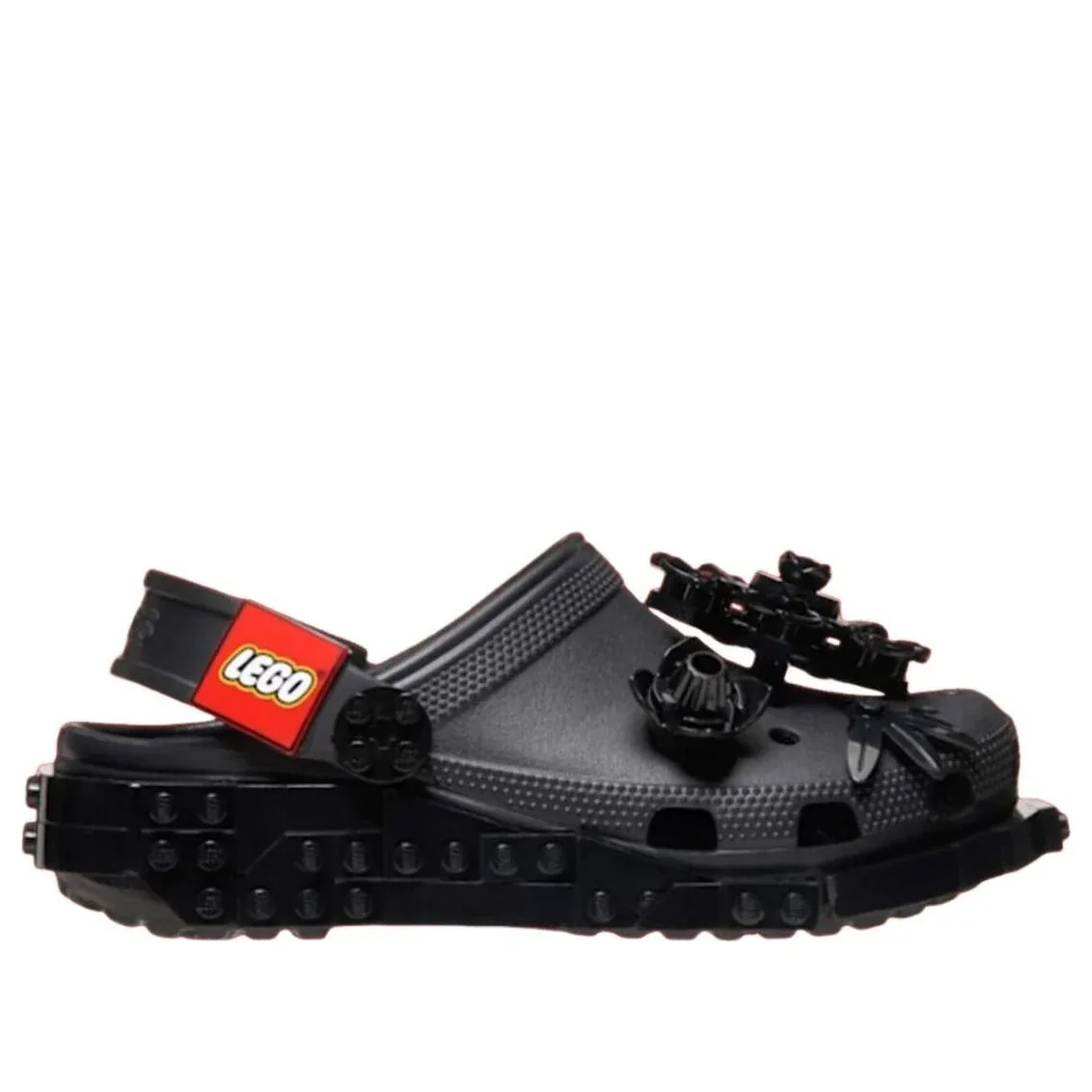 Сабо Crocs x LEGO Classic Clog 'Midnight Garden', черный — фото 2