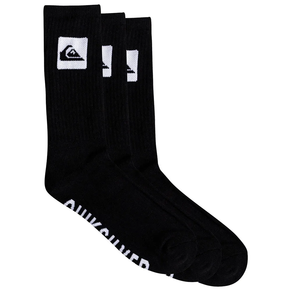 

Носки Quiksilver Eqyaa04066 crew 5 pairs, черный
