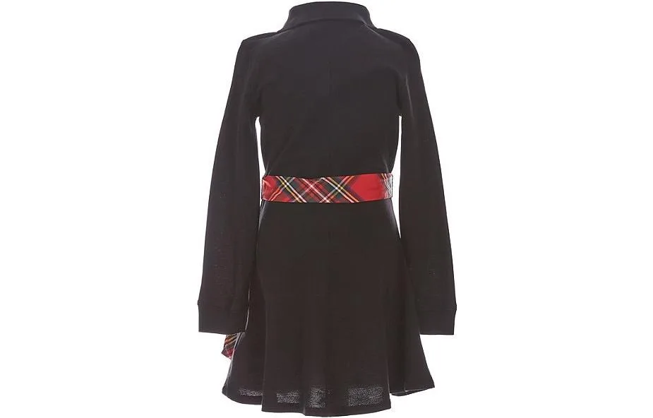 Polo Ralph Lauren Платье Kids' Apparel FW22 Black Kids' — фото 4