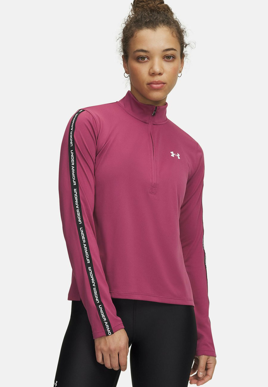 

Топ Under Armour LONG-SLEEVES UA TECH WM TAPE HALF ZIP, Fuchsia Dusk/Mottled Berry
