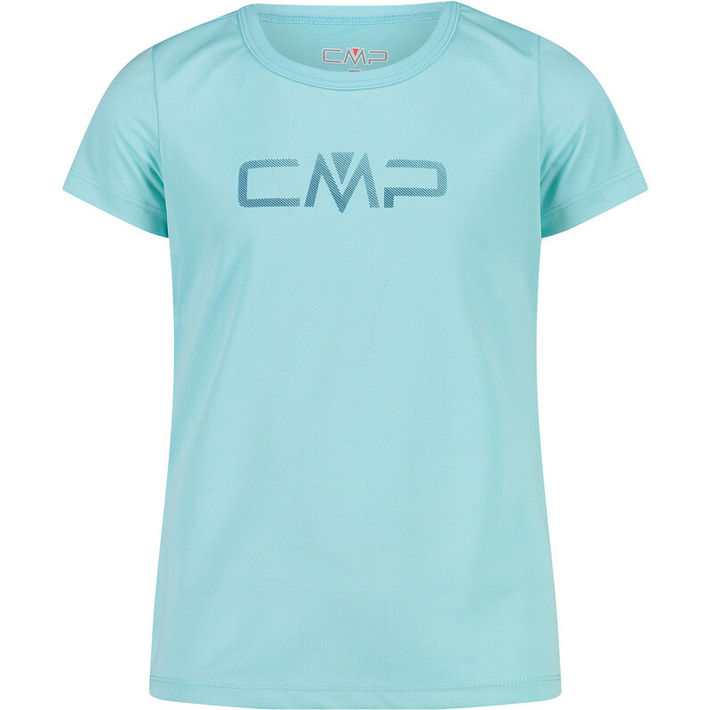 

Детская футболка с принтом CMP, бирюзовый