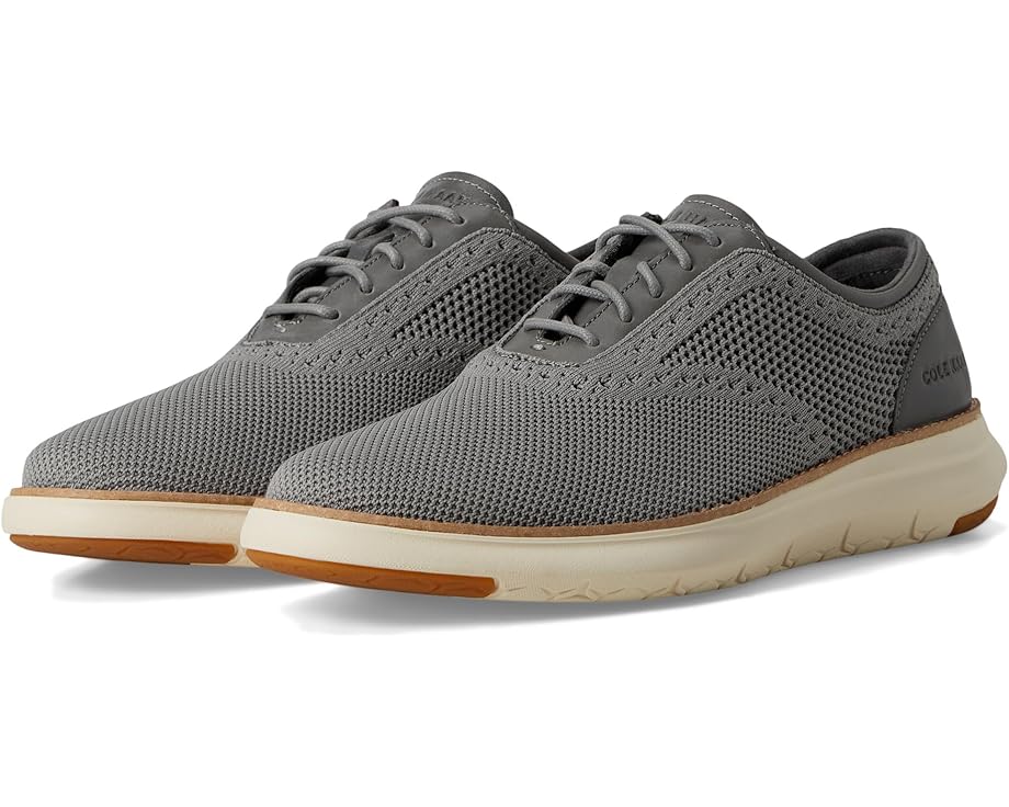 

Оксфорды Cole Haan Grand Remix Knit Oxford, цвет Sea Stone/Lava Smoke/Ivory
