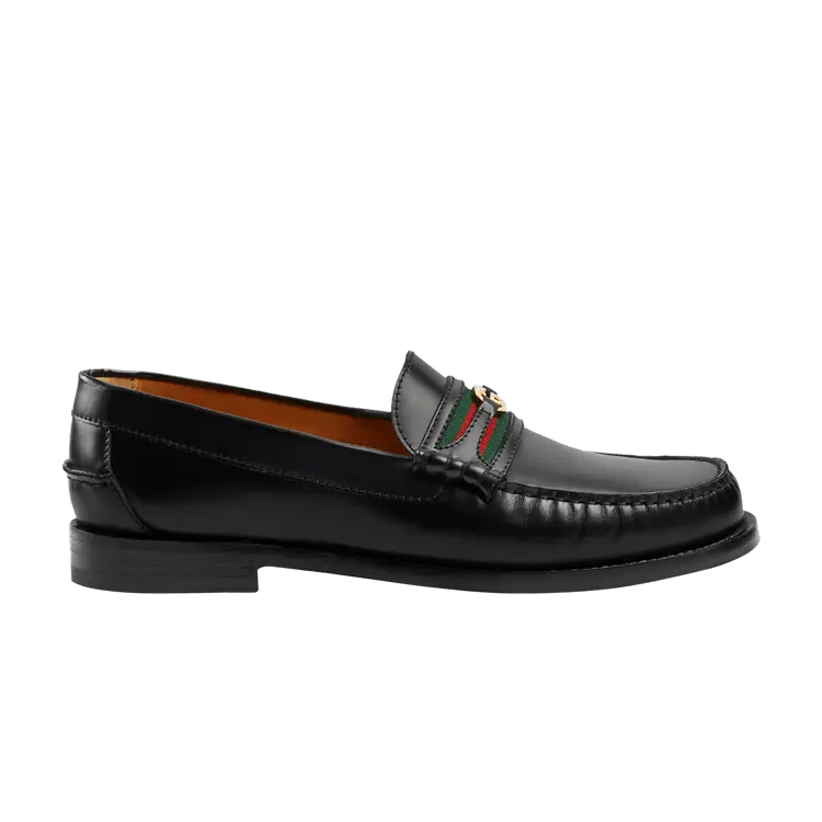 

Кроссовки Gucci Gucci Kaveh Loafer 'Black Green Red', черный