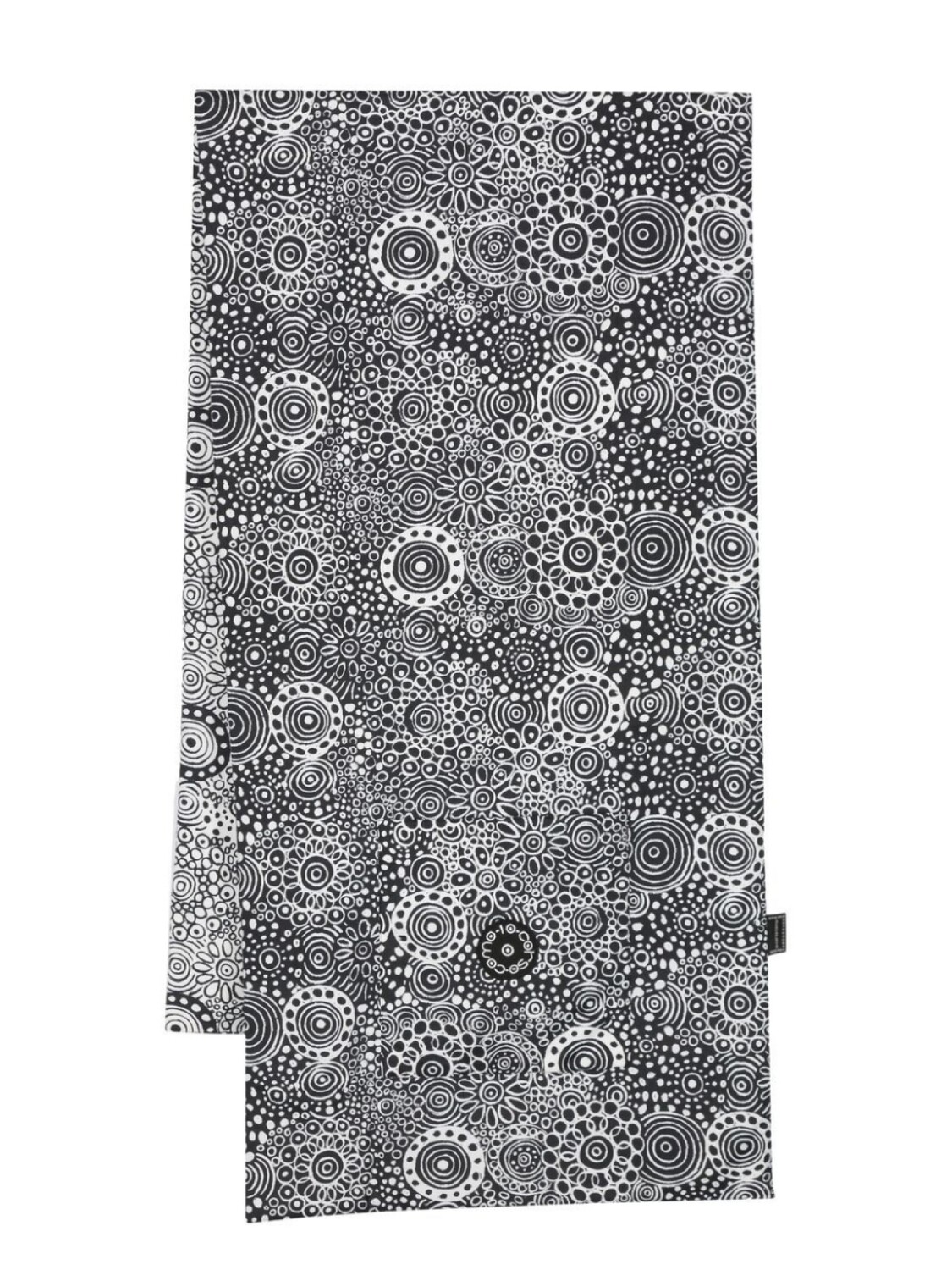 

Corso Como swirl-print down-padded scarf, черный