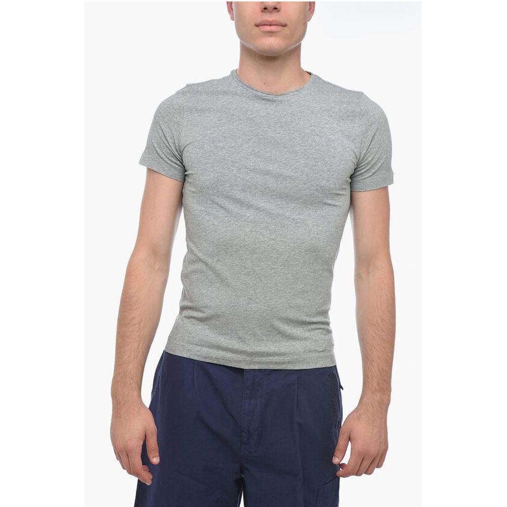 

Футболка облегающего кроя с короткими рукавами Corneliani, Gray