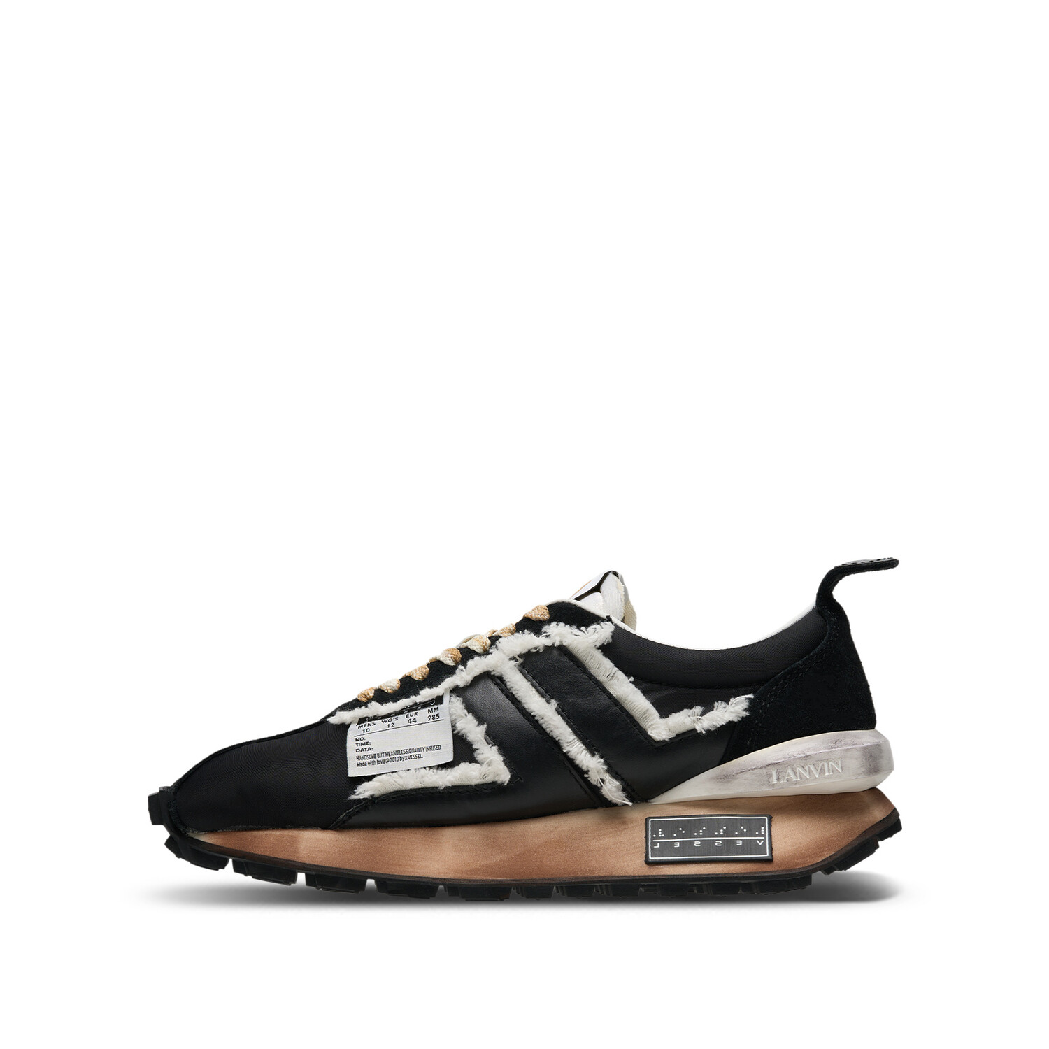 

Кроссовки Lanvin X xVESSEL Lifestyle Shoes Unisex Low-top, черный