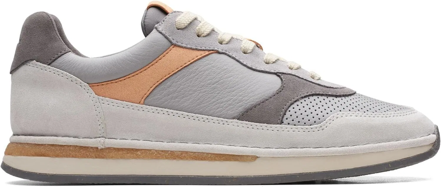 Мужские модные кроссовки Clarks Craftrun Tor, серый — фото 2