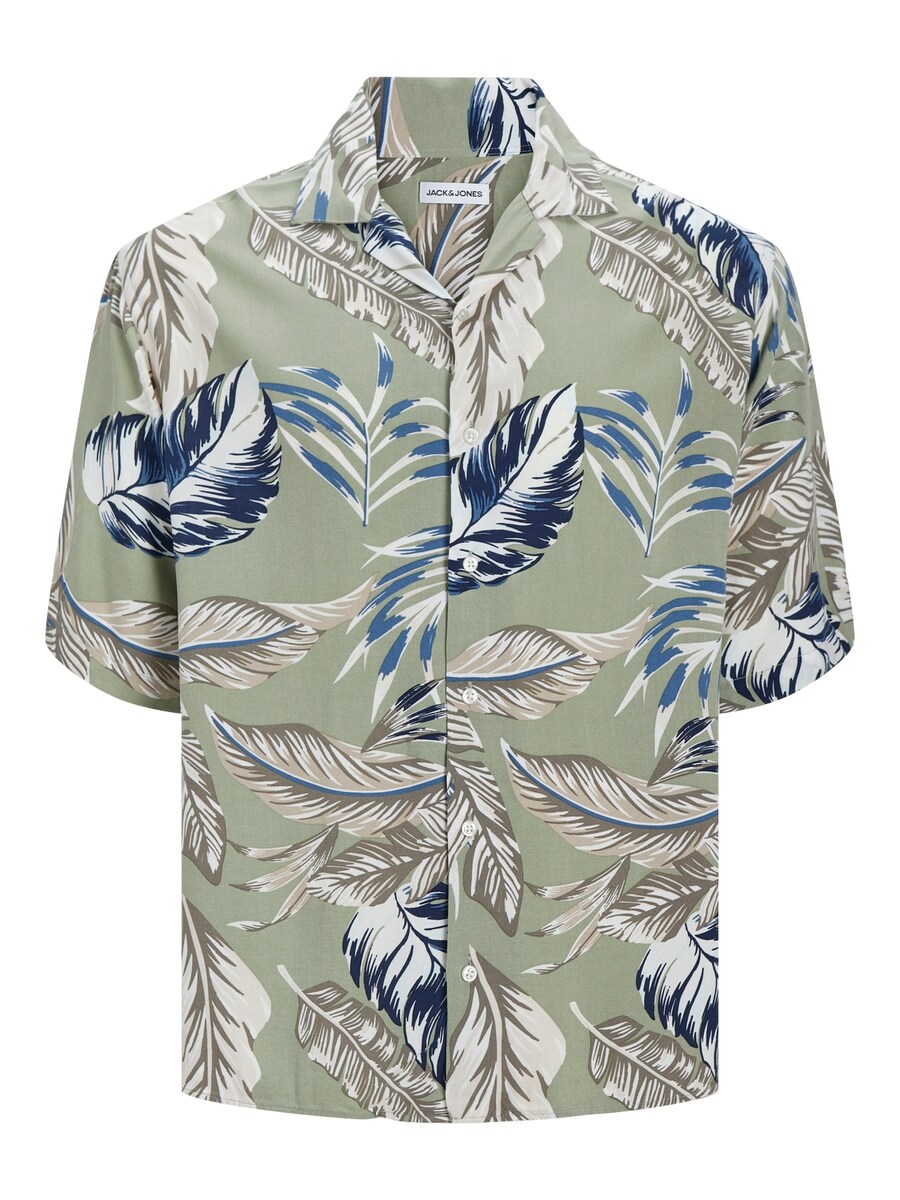 

Удобная рубашка на пуговицах JACK & JONES JJEJEFF, оливковый