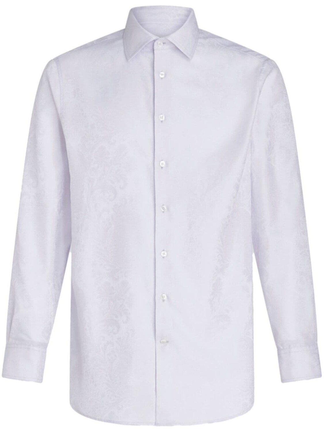 

ETRO жаккардовая рубашка, белый