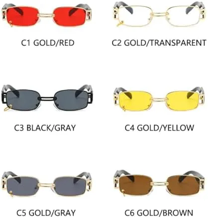 

Солнцезащитные очки 2027 квадратной формы для женщин, маленькие прямоугольные солнцезащитные очки UV400 для мужчин, черные, ретро-очки для женщин MTZJH, C6