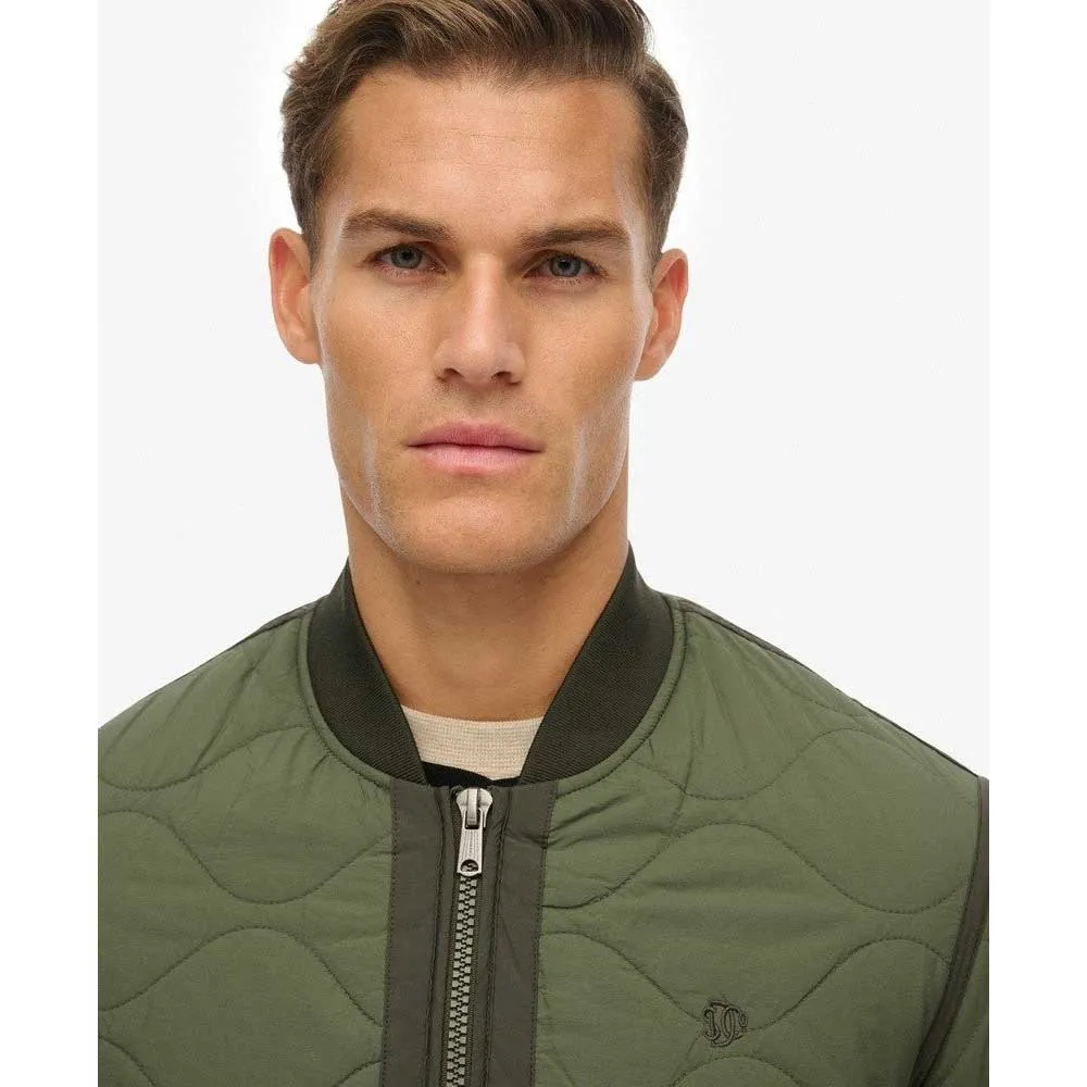 Куртка-подкладка Superdry Military, зеленый — фото 3