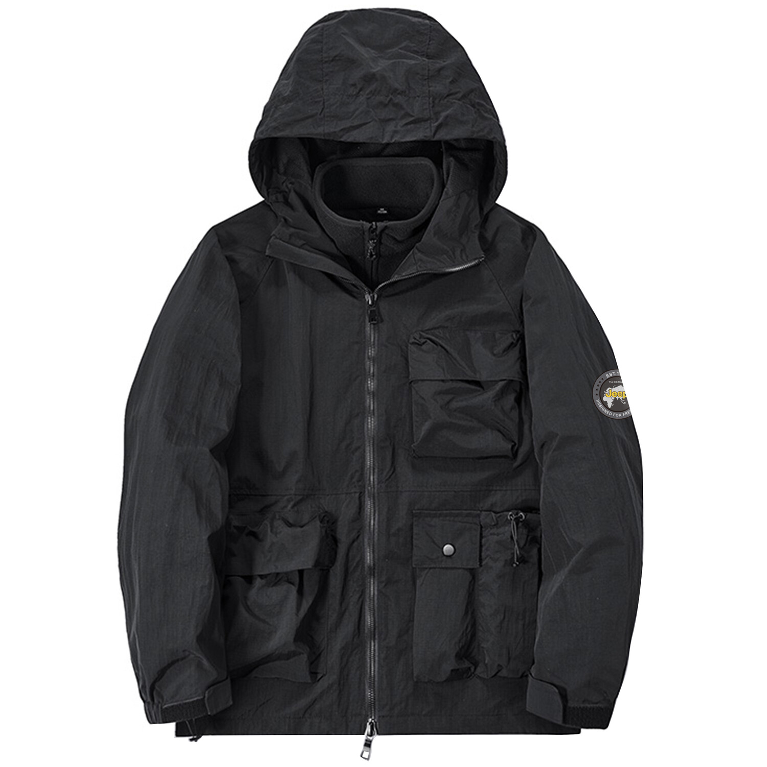 

Куртка унисекс Jeep, цвет Ore purple [frock jacket + polar jacket]