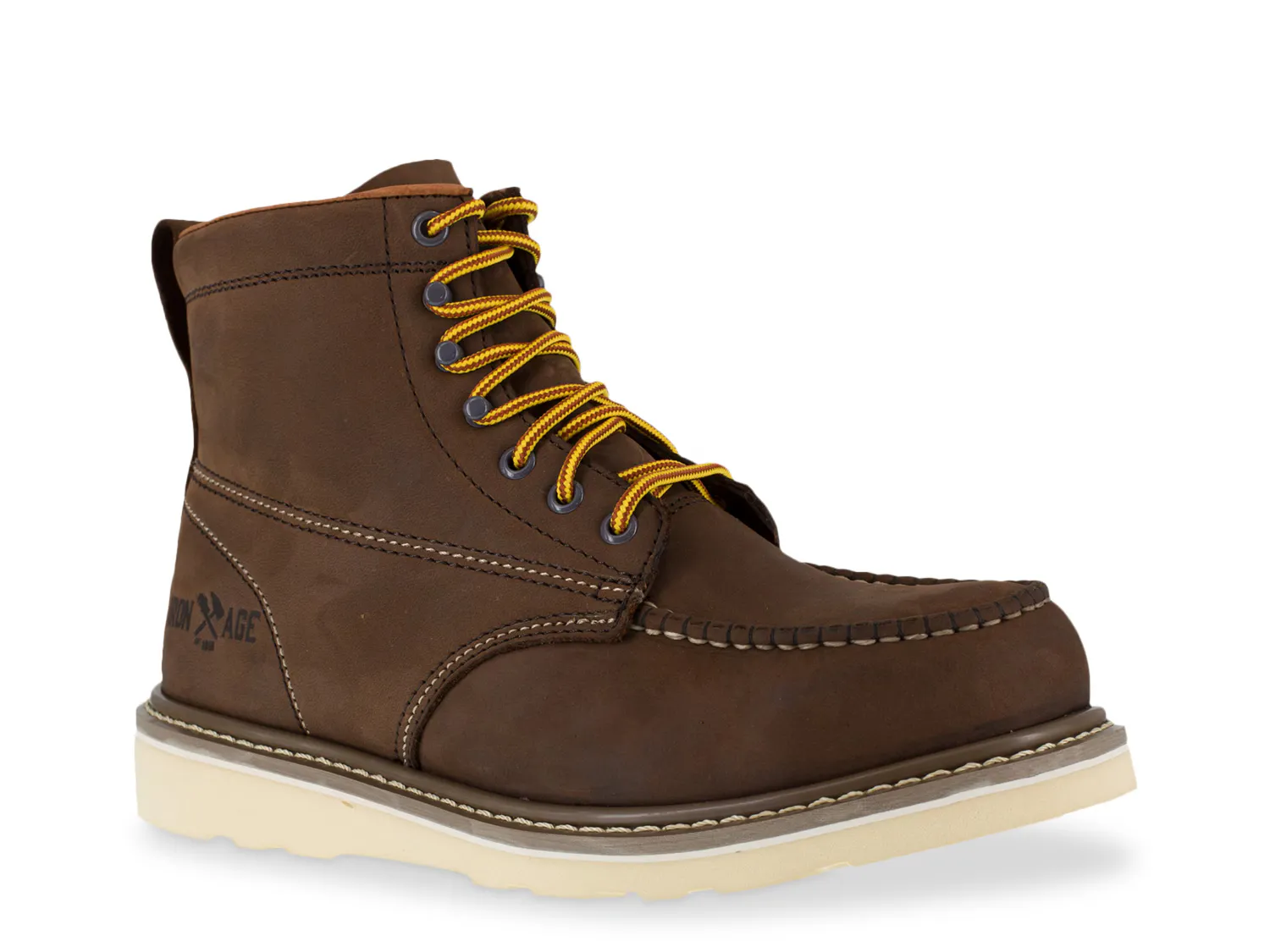 

Сапоги Reinforcer Short Steel Toe Work Boot Iron Age, темно-коричневый