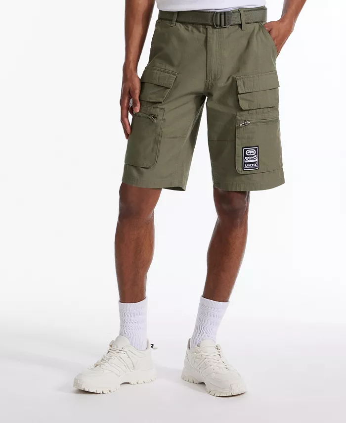 

Мужские карго-шорты с поясом Freshen Up Ecko Unltd, зеленый