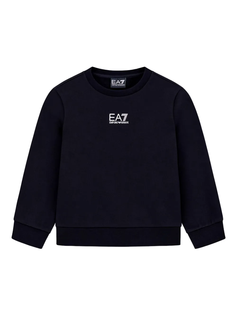 

Свитшот с логотипом Emporio Armani Kids, черный