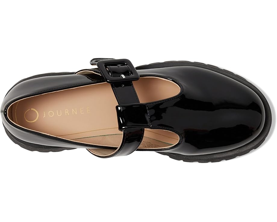 Балетки Journee Collection Tru Comfort Foam Suvi Flats, цвет Patent/Black — фото 2