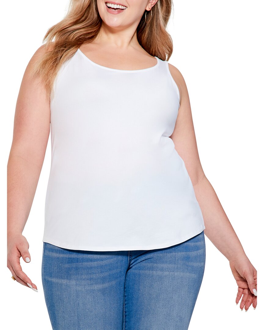 

NIC+ZOE Petite Shirt Tail Идеальная майка Nic + Zoe, белый