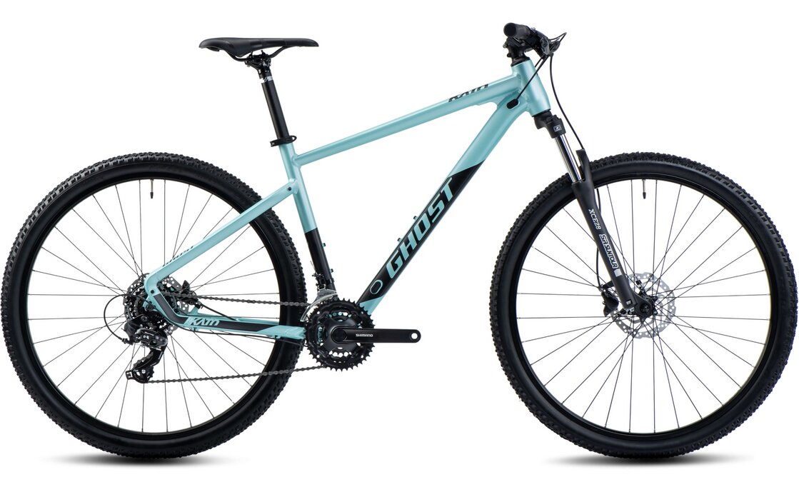 

Горный велосипед Ghost Kato 29 AL - 29 дюймов - Diamant - 2025, цвет Grün|pearl light mint/black - matt