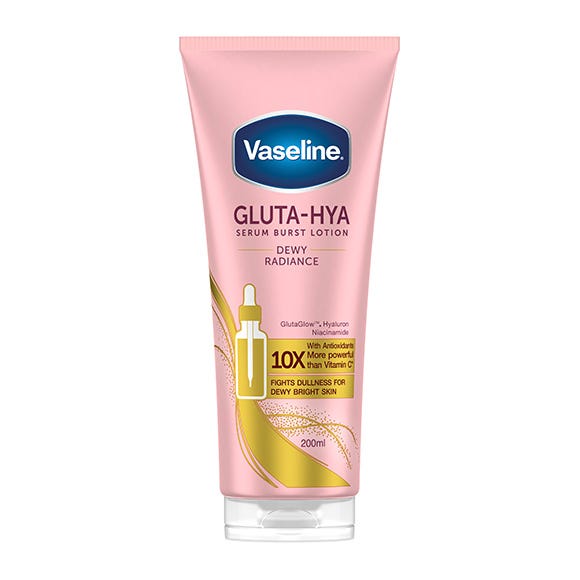 

Сыворотка для тела Dewy Radiance: сияющая, здоровая кожа VASELINE, 200 мл