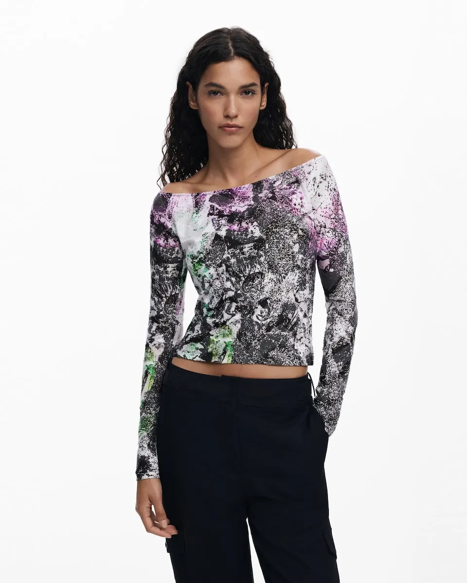 

Женская футболка от Кристиана Лакруа Desigual, красный