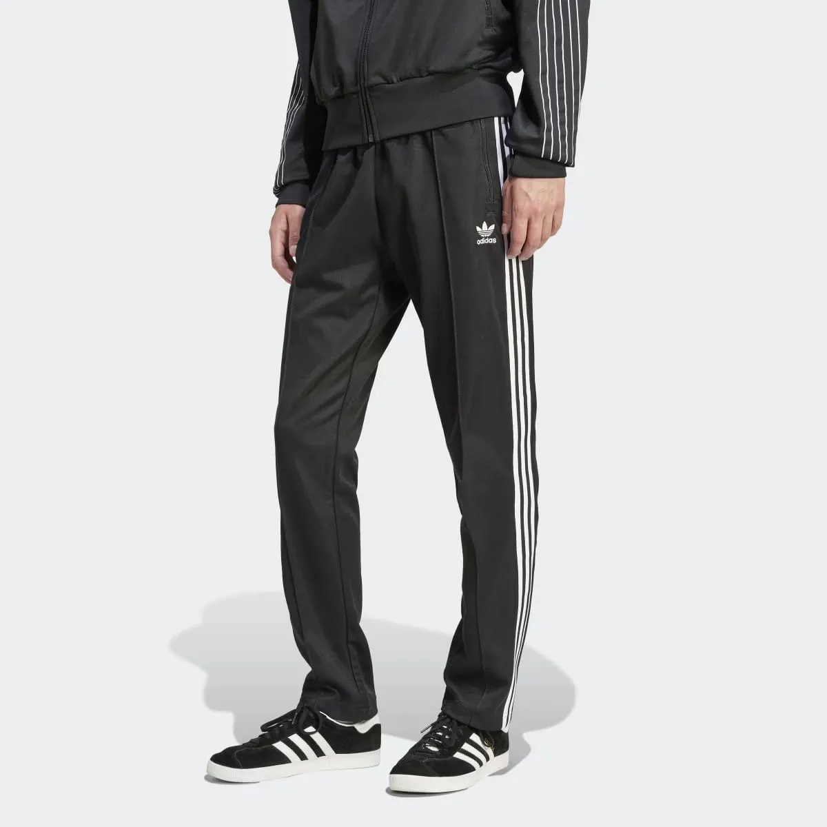

Мужские брюки adicolor Classics Beckenbauer Adidas Originals, черный/белый