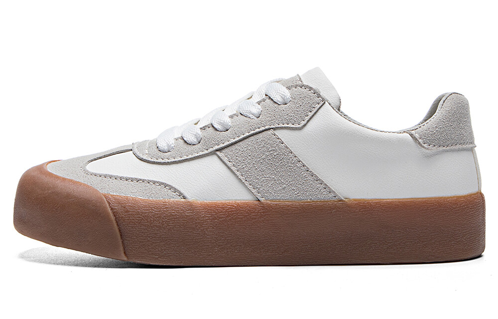 

Кроссовки RENBEN Skateboarding Shoes Women's Low-top, коричневый
