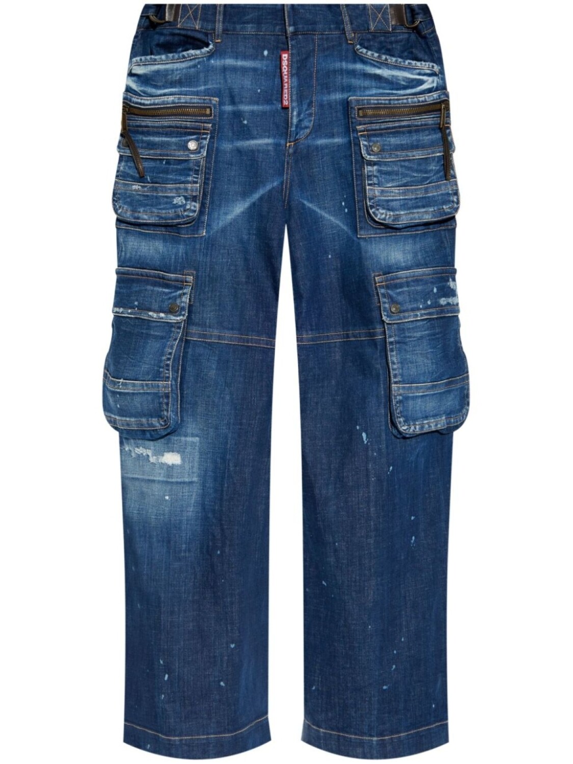 

Dsquared2 джинсы карго DSQUARED2 с широкими штанинами, синий
