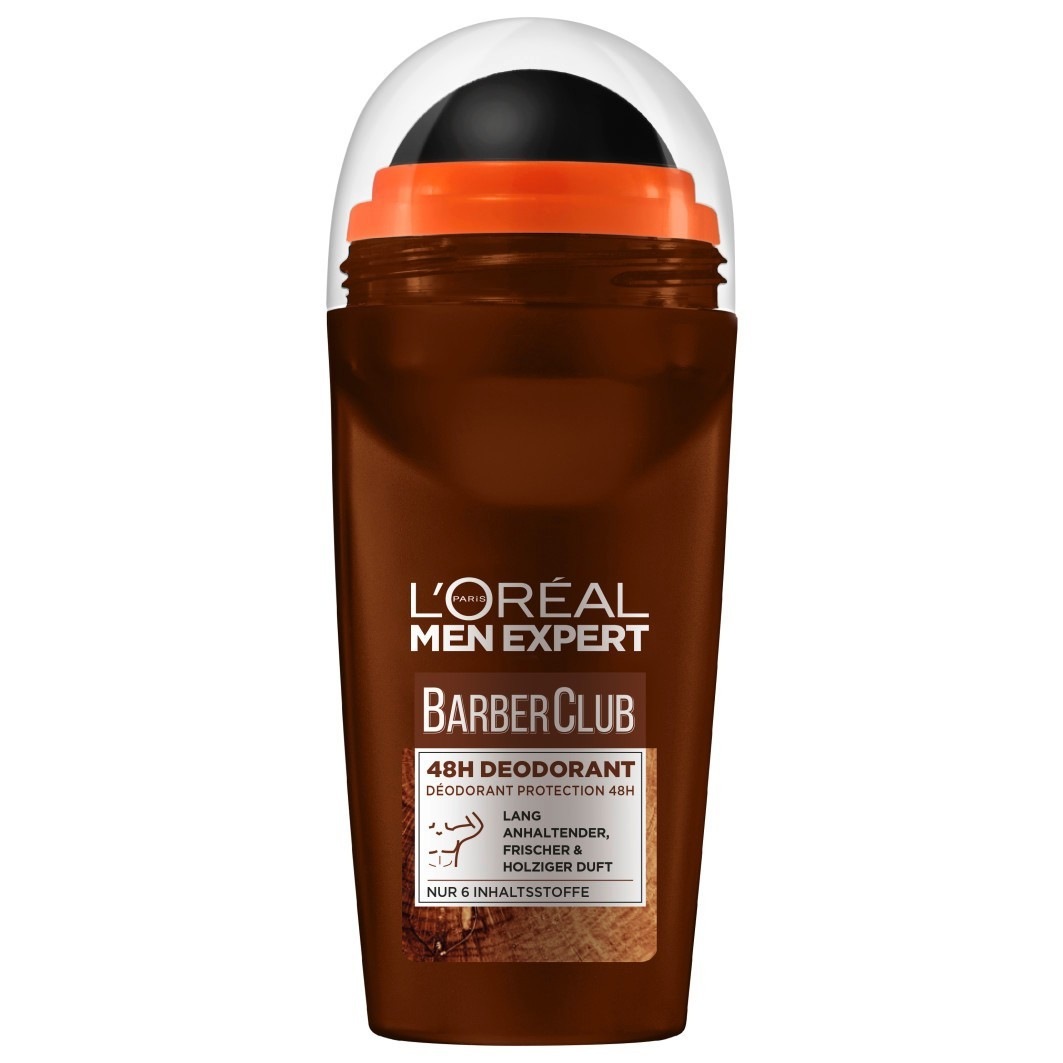 

Дезодорант roll-on barber club 48h anti-transpirant mit holzigem duft L Oreal Men Expert, объем 50 мл