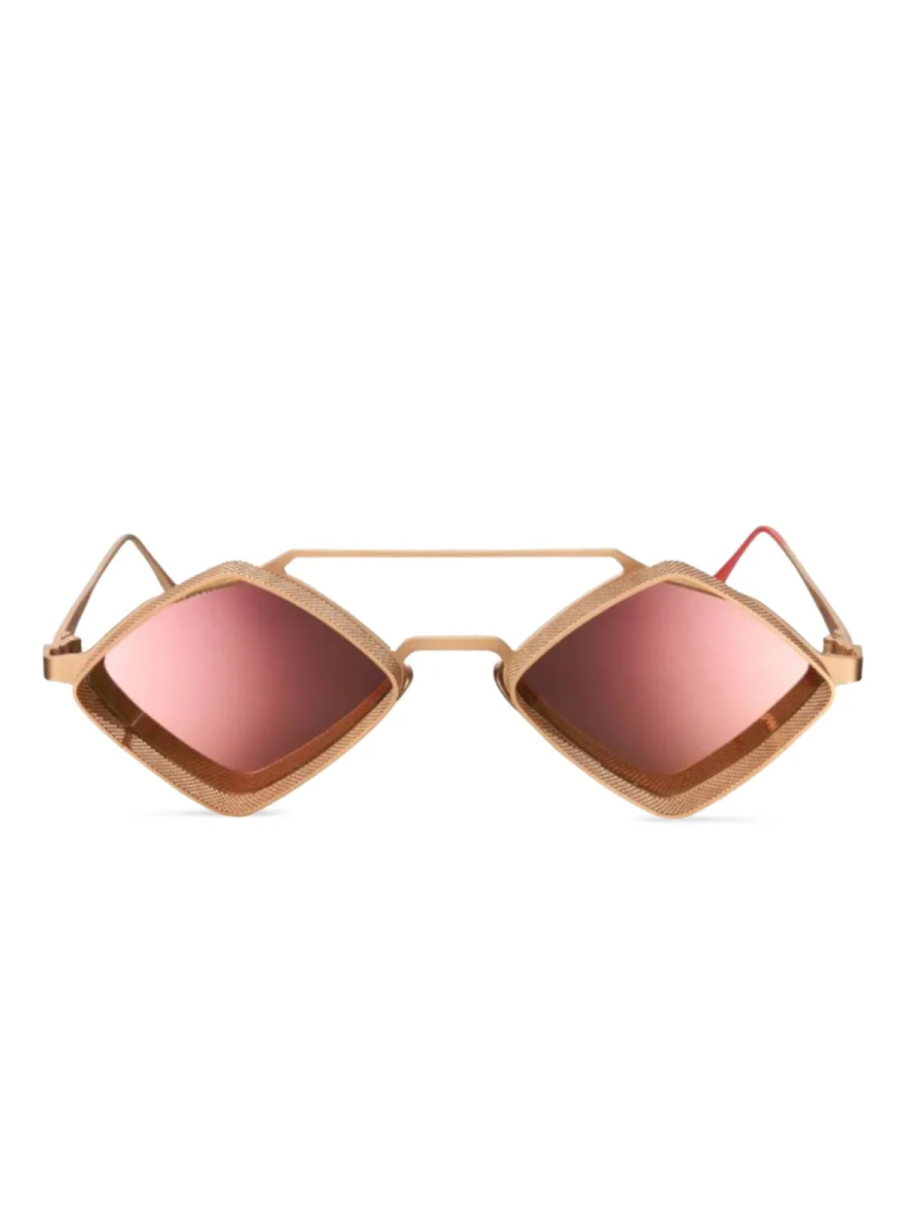 

Солнцезащитные очки в геометрической оправе J-6 Vysen Eyewear, розовый