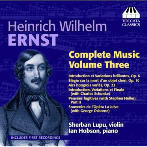 

CD диск Ernst / Lupu / Hobson: Ernst Complete Music 3