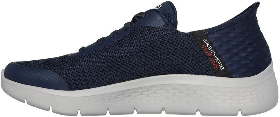 Мужские слипоны Skechers Hands Free: Go Walk Flex Hands Up Trainers, темно-серый — фото 2