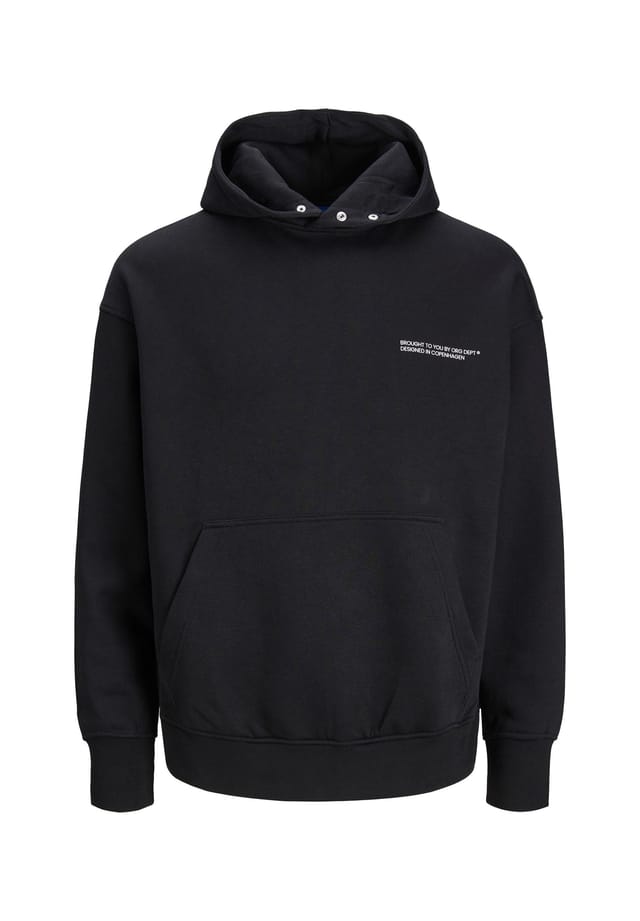 

Толстовка с капюшоном с капюшоном «Вестер» Jack & Jones, черный