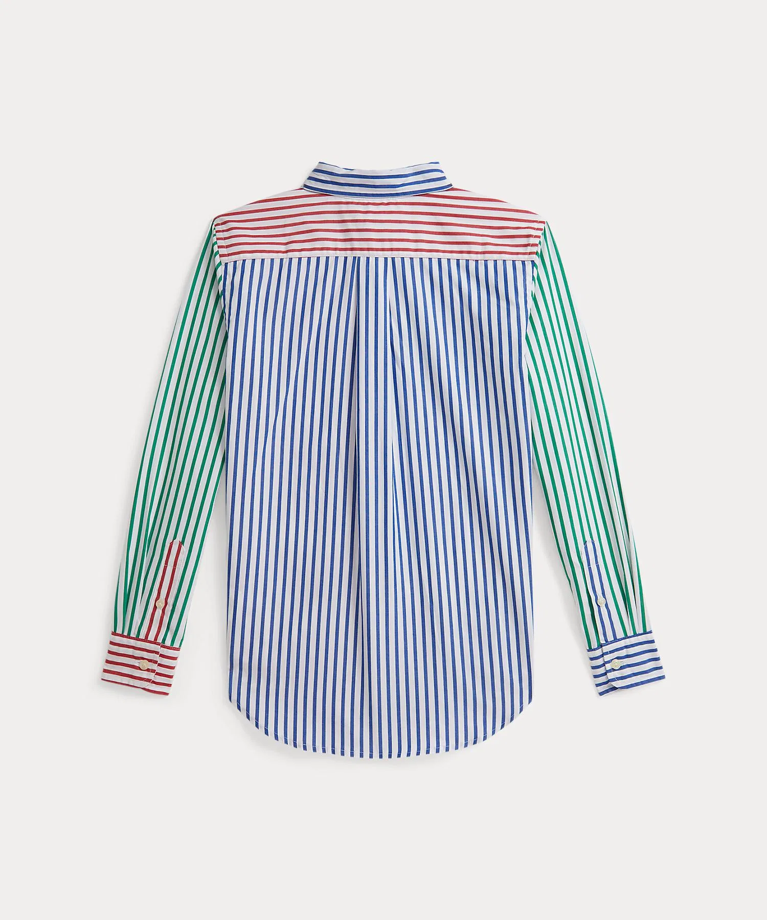 Детская рубашка POLO RALPH LAUREN CHILDRENSWEAR в полоску — фото 2