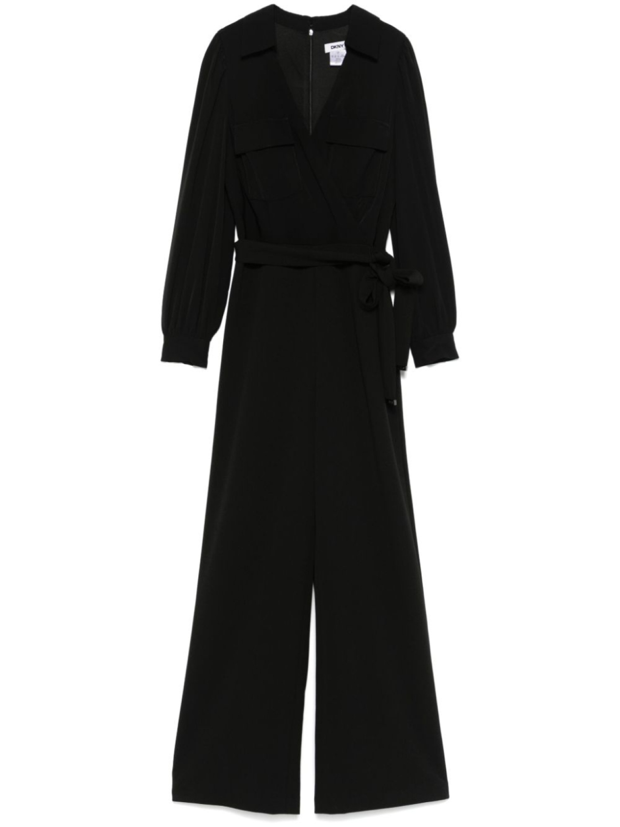 

DKNY комбинезон с рукавами бишоп, черный