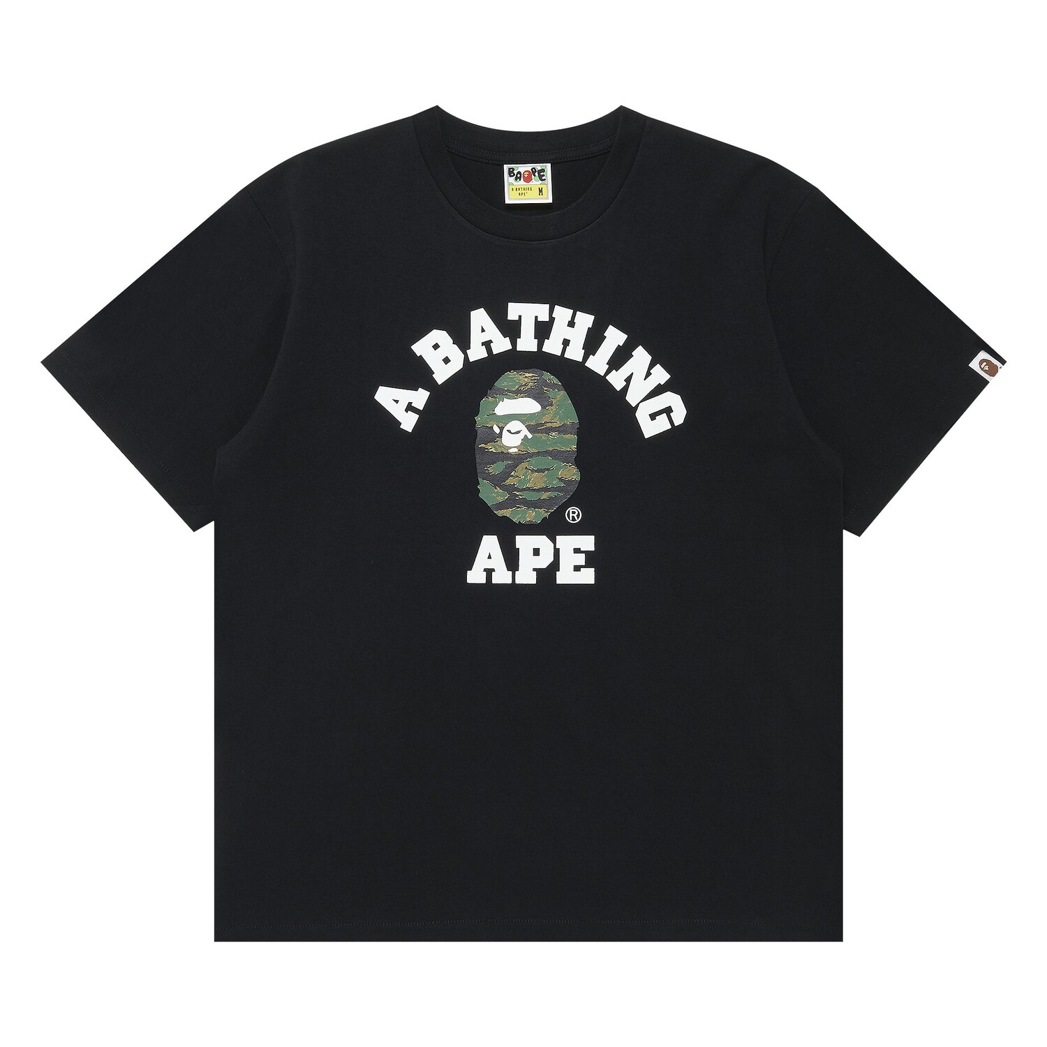 

Футболка BAPE Tiger Camo, черная/зеленая, Черный, Футболка BAPE Tiger Camo, черная/зеленая