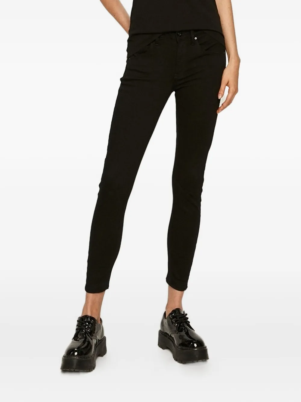

Узкие джинсы с логотипом G-Star RAW, черный